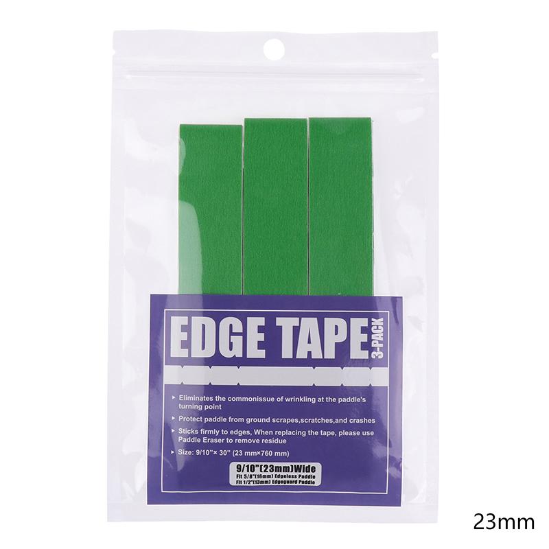 3Pcs Pickleball Racket Edge Sticker Paddle Head Edge Tape Sticker Reduce Impact And Friction Prevention Frame Protective Tape
