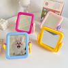Square Double Sided Vanity Mirror Desktop Decorative Mirror  Home Bedroom Decoration