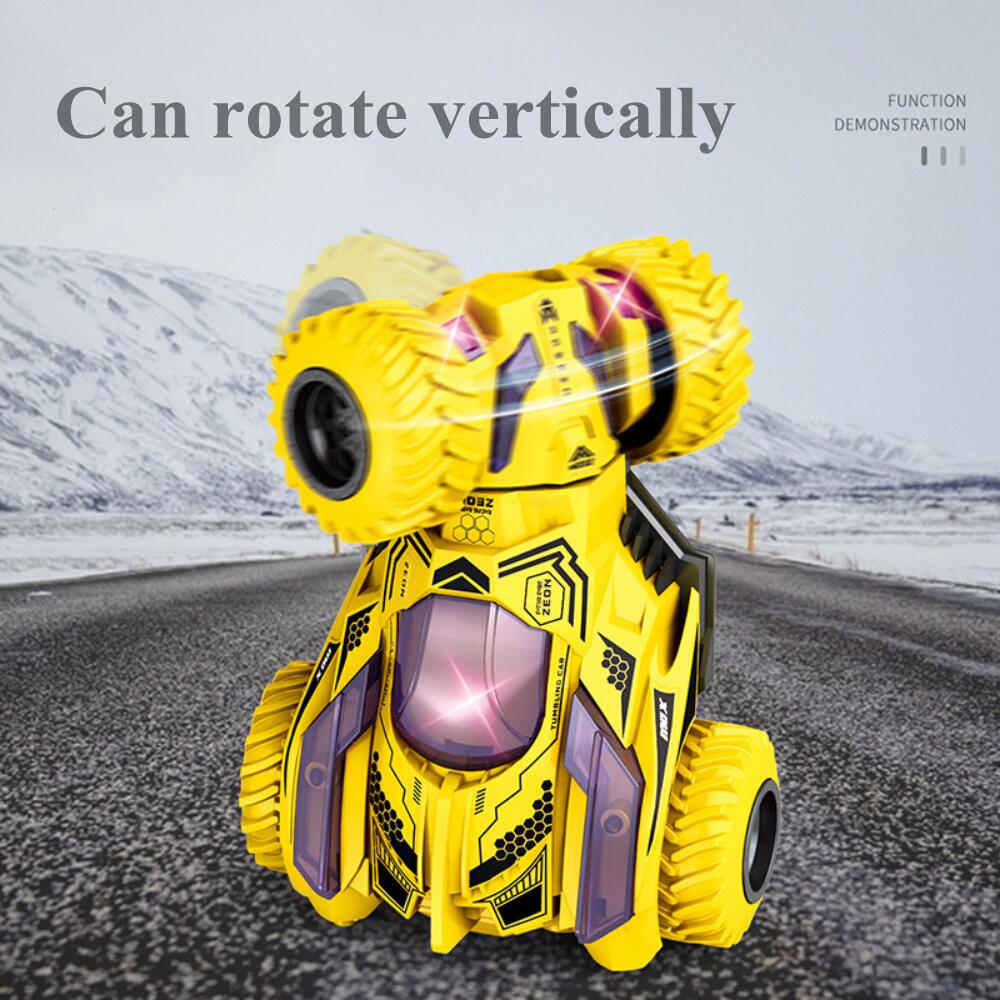 ABS Double-sided Four-wheel Drive Inertial Toy Car Stunt Collision Rotate Twisting Off-road Vehicle Kids Toys Model Car For Boys