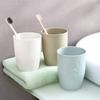 Bicchieri da Bagno in Plastica Tazza per Collutorio Tazza per Caffè Tè Acqua Casa Viaggio Semplice Monocolore Portaspazzolino Bicchieri da Bevanda