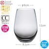 Toyo Sasaki Glass Tumbler Glass Water Variation 12 Tumblers Smoked 360ml Set of 6 Made In Japan Dishwasher Safe Break Resistant Good Design Award