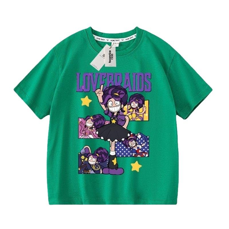 Kids Girls Lily Lovebraids Printed Short Sleeves T-Shirt Top