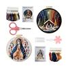 Embroidery Kit Virgin Mary Theme Crafting Project Embroidery Kit With Printed Pattern For Women Grandma Needlework Lovers