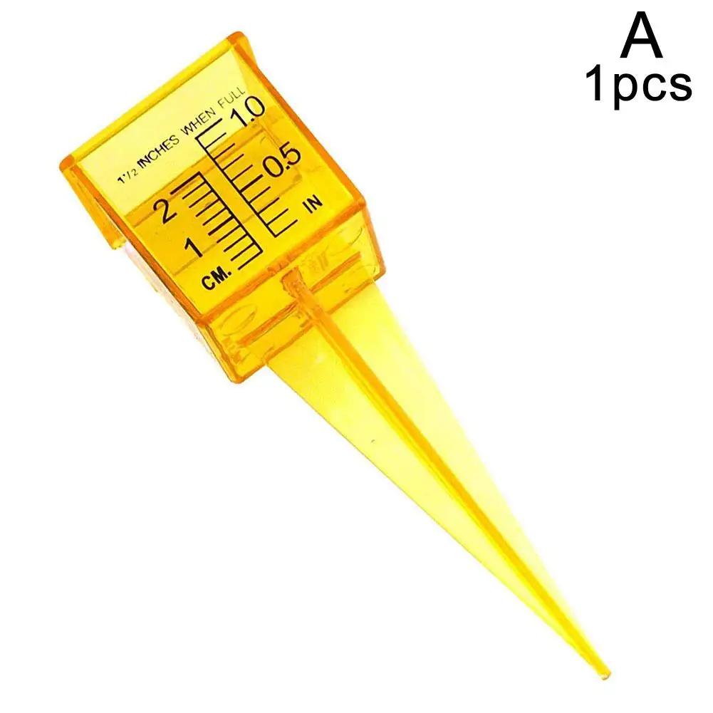 1PCS Rain Gauge Rainwater Meter Polystyrene Water Rain Tool Guage Gauge Rainfall Flowerpot Outdoor Sprinkler Measurement Q0A6
