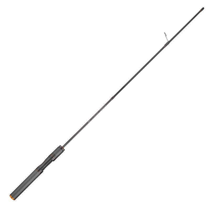 Carbon Fiber Fishing Rod with Micro-Lure and Gun Handle for Bass and Mandarin Fish, UL Lure Rod with Straight Handle and Water Drop Design.