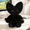 25cm40cm Sitzende Haltung Schwarze Katzen Weiche Plüschtiere Gelbe Augen Katzen Kuscheltiere Plüschtiere Begleiterpuppen Für Kinder Geschenke