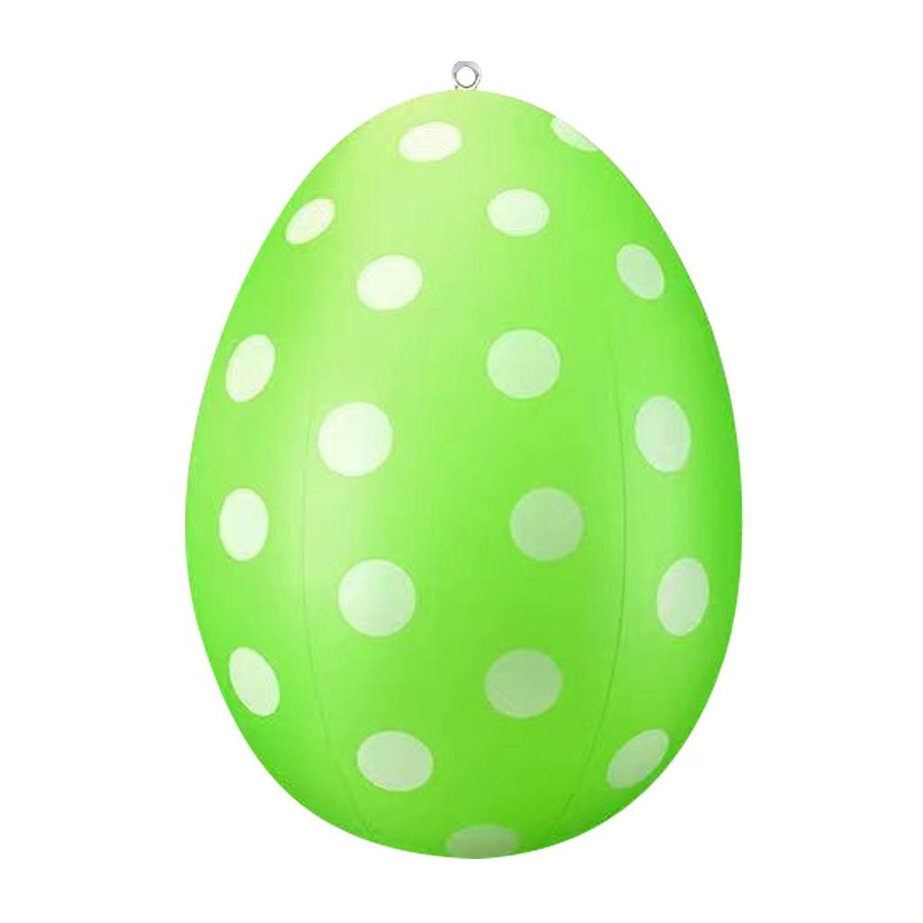 16 Inch Reuzen Ei Pasen PVC Opblaasbare Bal Buiten Ornament Opblaasbaar Pasen Buiten Tuin Hanger Ornament Decoración Hogar