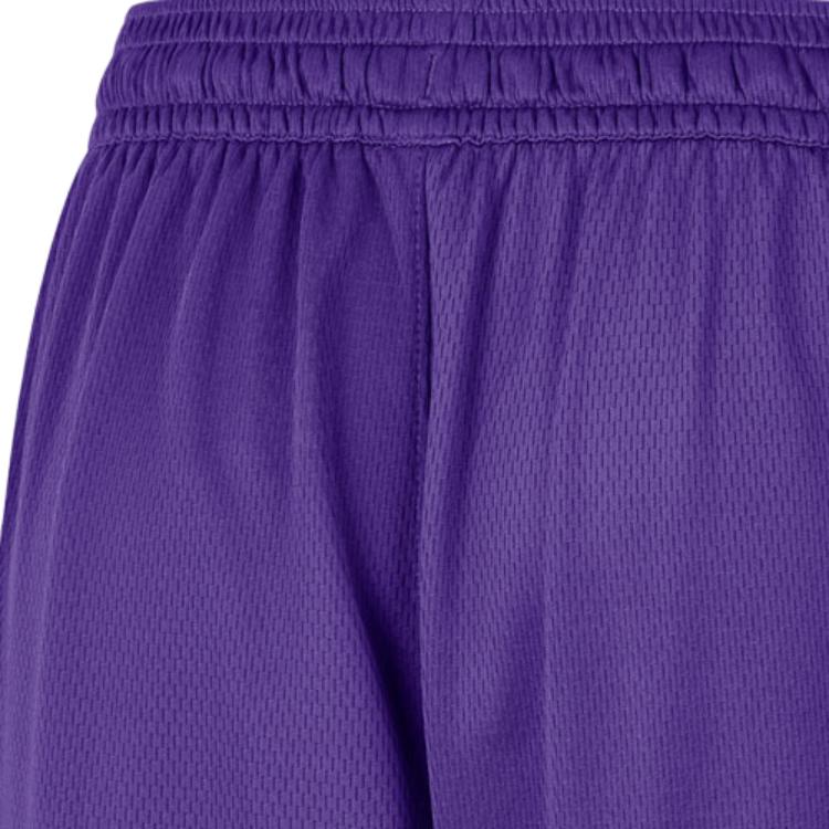 Nike Los Angeles Lakers Sports Casual Lace-Up Basketball Shorts Women Shorts Purple DB1368-504