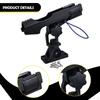 Boat Fishing Rod Holder, Side Mount Easy Installation Support Fixer, Pole Holder for Canoe,
