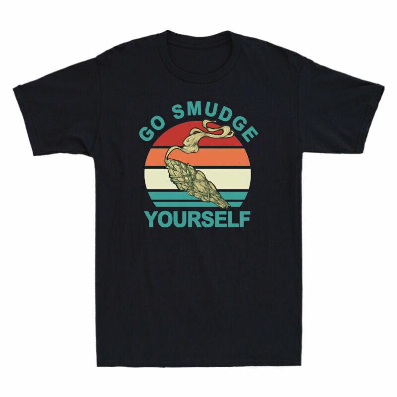 Tshirt Vintage Yourself Native Short Go Shirt Smudge Sleeve S