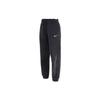 Knitted Sweatpants Women's Black Moderate Straight Fit Pants DO6956-010