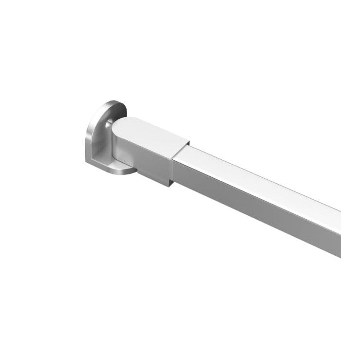 Bras de support - Acier inoxydable - 47,5 cm - Chrome poli - Design contemporain - Accessoires salle de bain