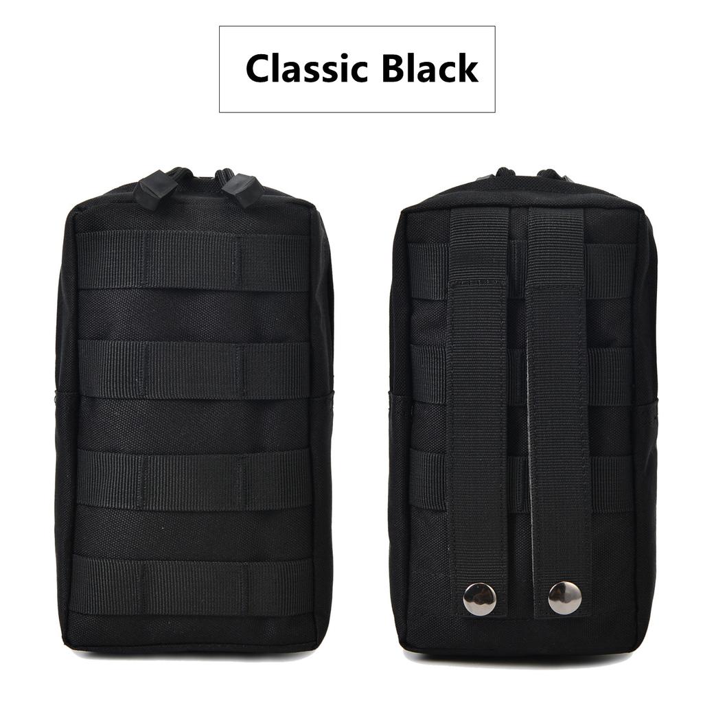 Molle Pouches Tactical EDC Waist Bag 600D Oxford Utility Pack for Outdoor Camping Hunting Molle Vest Backpack Attachment