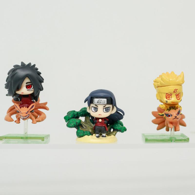 Action Figure Uchiha Madara Senju Hashirama Hatake Kakashi Uchiha Madara Orochimaru Model Collection Ornament Children Gifts