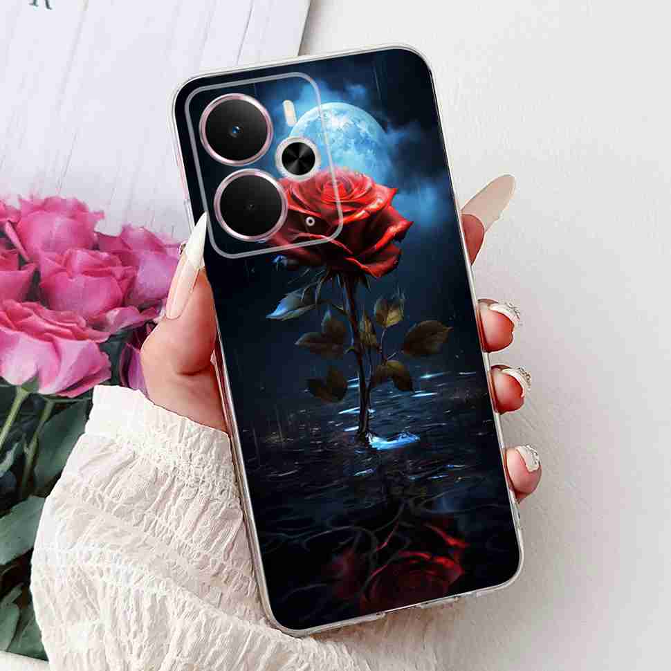 Bumper Clear Case For Realme 14 5G Soft Transparent Cases Silicone Shockproof Cover For Realme 14 14X Pro Realme14Pro Fundas