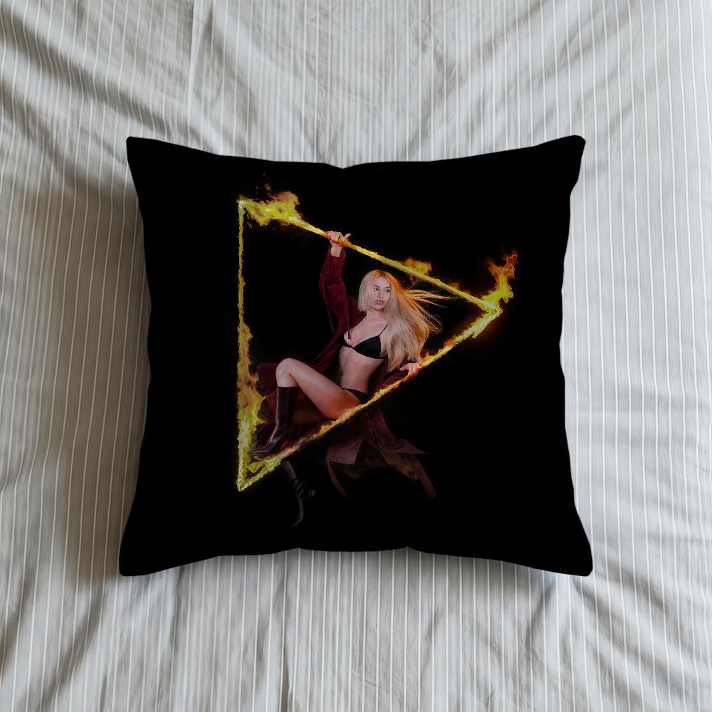 Cushion Cover Max Click Square Decorative Throw Don't Pillow Ava Case Play Sofa Bed Car Living Room Birthday Anniversary Gifts