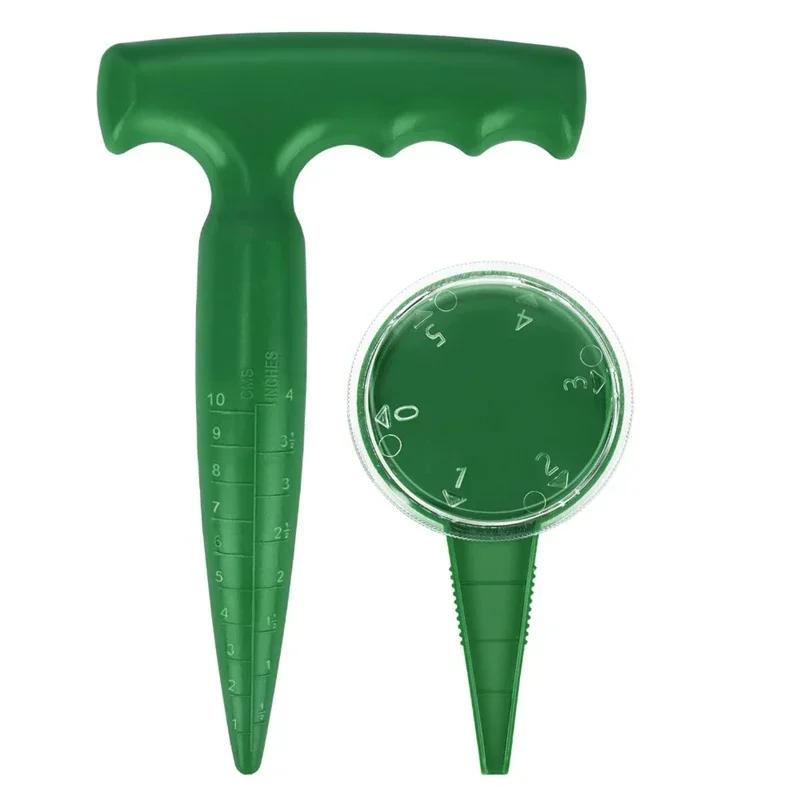 

Portable Gardening Dibber Tool Set, Seed Sowing Puncher, Seed Dispenser & Transplanting Tool for Flower/ Vegetable Planting