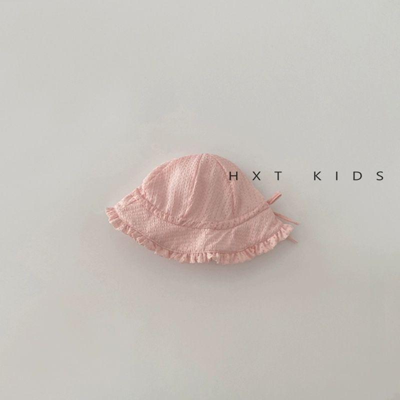 Adjustable Baby Sun Hat with Ruffles - Stylish Lightweight Protection for Spring & Autumn
