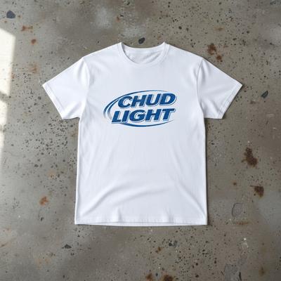 Chud lite Meme T-Shirt, lustiges Meme Geschenk Vintage Grafik-T-Shirt, TikTok Meme Shirt für GenZ Meme