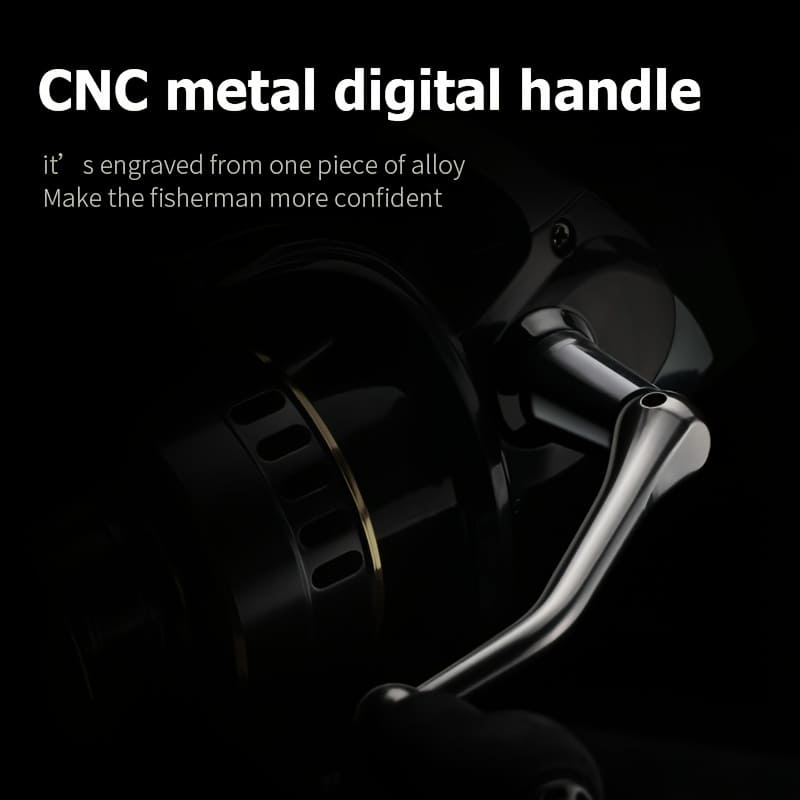 All-metal Spinning Reel Suitable for Long-distance Casting with Sea Fishing Rods Optimized Transmission Gears  Suitable for A Variety of Waters