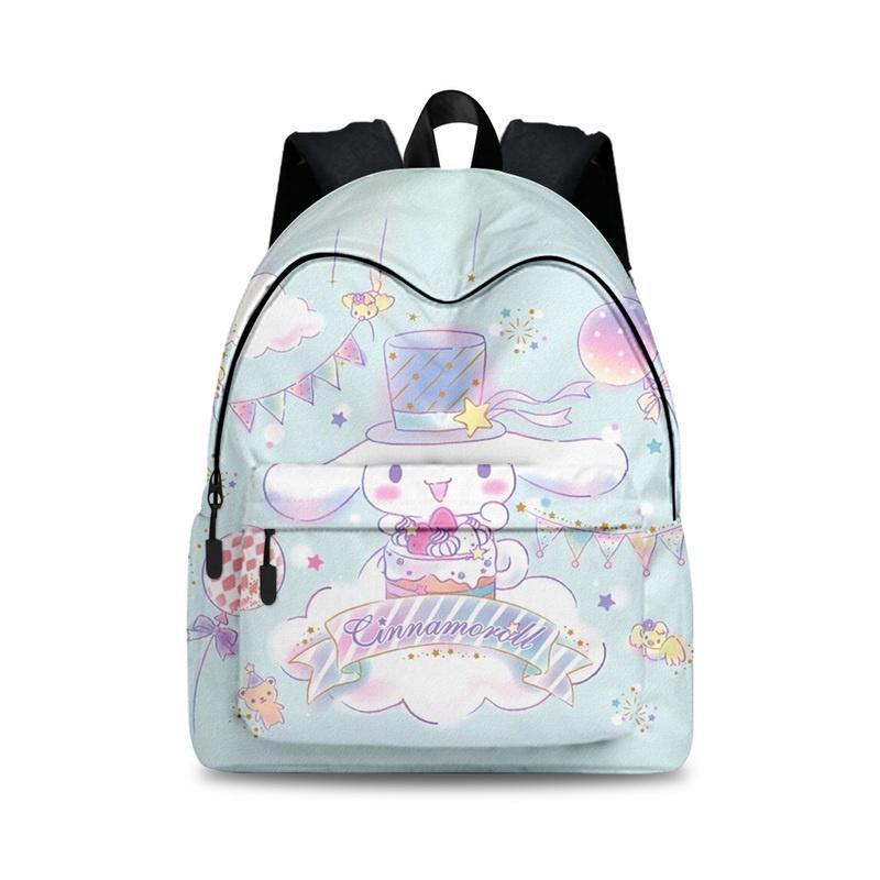 Elegante Set Zaino Cinnamoroll Per Viaggi di Lavoro Materiale in Poliestere Traspirante e Resistente