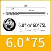 Jundingying 55-Degree High-Gloss Aluminum End Mill
