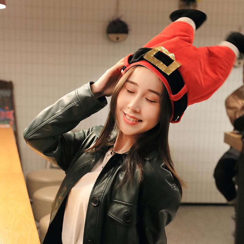 Pălărie electrică cu emoji caca cântător sub formă de floare - Pălărie amuzantă cadou de Crăciun pentru fete