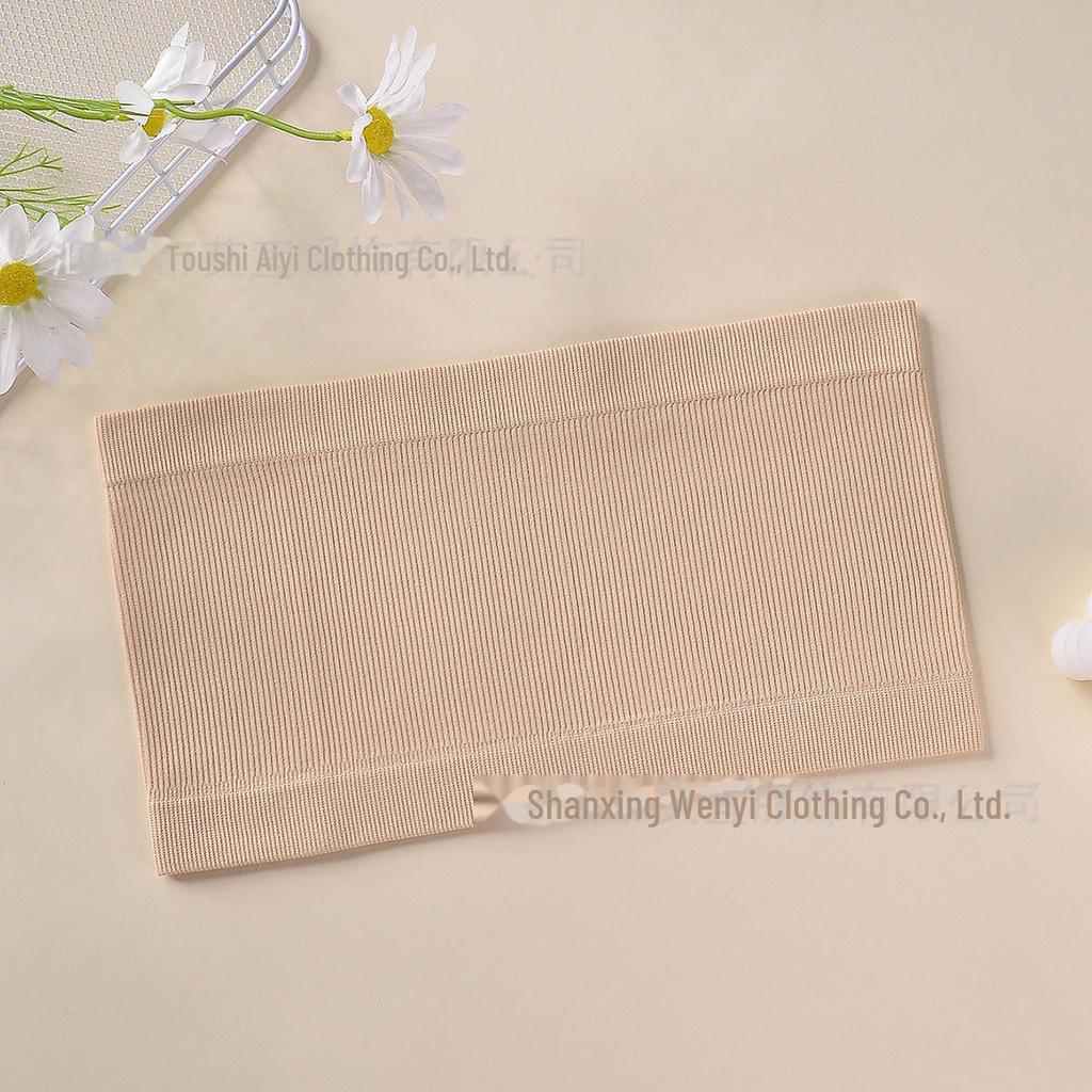 Seamless Breathable Knitted Summer Tube Tops for Women