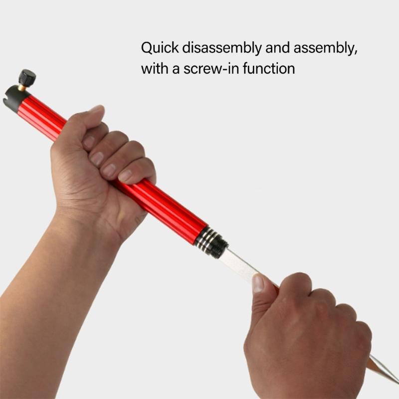 Aluminium Fiskeutrustning Markplugg Fäste Fiskeskyddsställ Spöfäste Ställ Markfäste Fisketillbehör