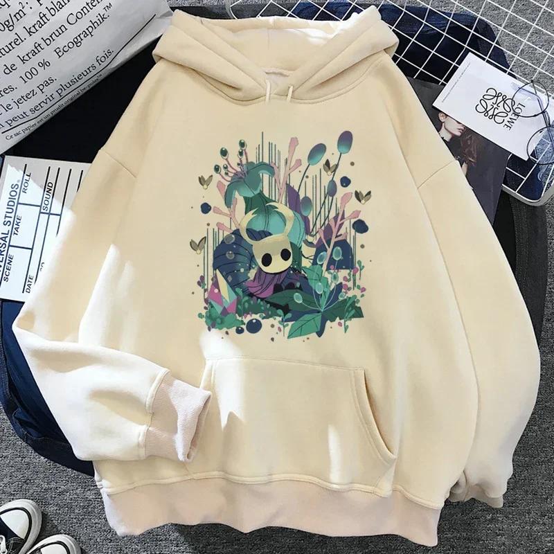 Hollow Knight Pánské mikiny Korea Ulzzang Grunge Y2k Estetické Fmale Podzimní a zimní pulovry Hoddies Grafický Streetwear