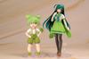 PLUM Office A (PLUM) Plafia Tohoku Zunko Mini Figure Set, Approximately 130mm Tall, 1/12 Scale, Pre-Colored Plastic Model Kit, PP229