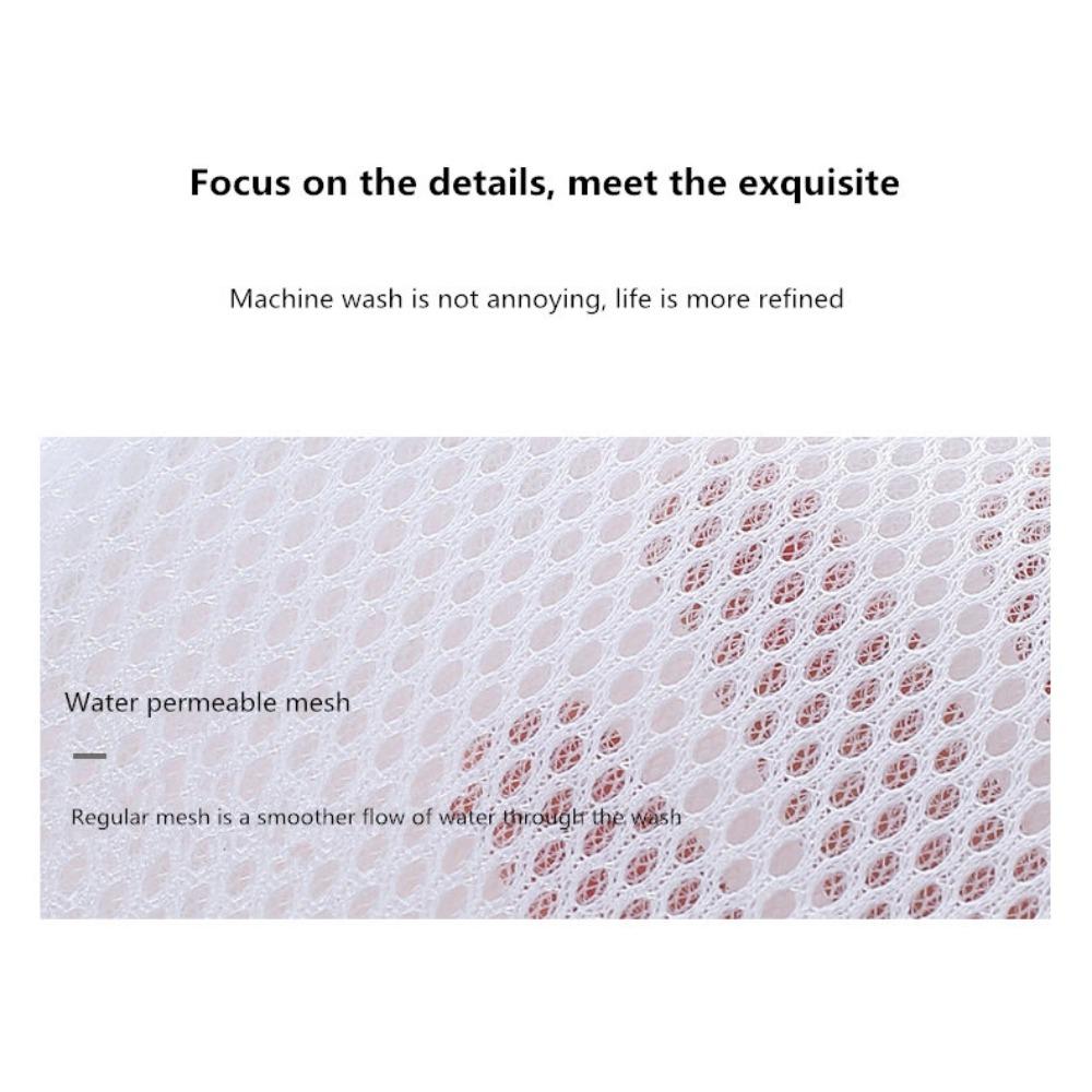 Household Cleaning Accessories Bra Laundry Bag Polyester Zipper Bag New Dirty Clothes Bag