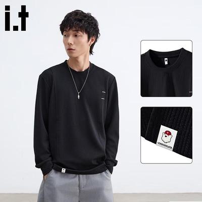 CHOCOOLATEit Men's Deconstructed Patchwork Long Sleeve T-Shirt