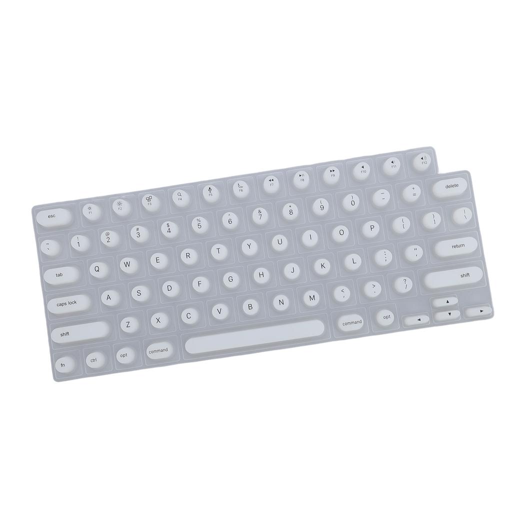 Keyboard Cover for OS X Laptop Soft Silicone Comfortable Typing Raised Keyboard Protector for Long