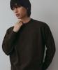 NODU Mock Neck Half Turtleneck Knit [Brown]
