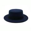 Autumn and Winter New Top Hat, Flat Top Flat Edge European and American Tide Hat, Creative Decorative Hat, Agent To Join