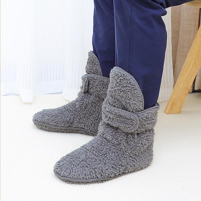 Winter Ankle Warmers Cold Socks Fractured Gypsum Socks For Middle-aged And Elderly People Indoor Home Warm Floor Socks
