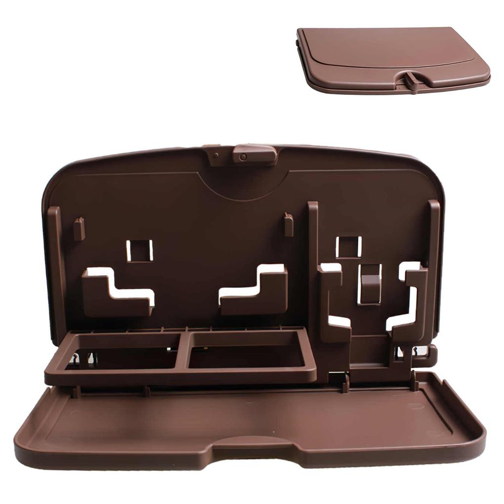 Dining Tray Snack Board Food Plate Folding Design ABS Handy Installation Vehicle Accessories Seats Meal Holder
