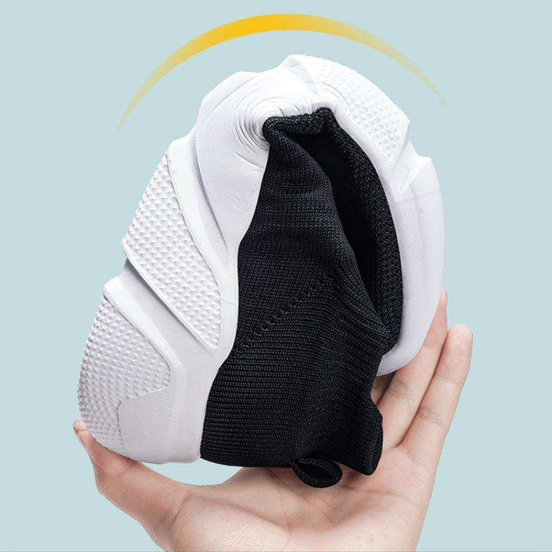 Atmungsaktive Mesh Freizeitsneaker Leichte Damen Socken Schuhe Herren Gestrickte Lauf Sportschuhe Elastische Walking Schuhe