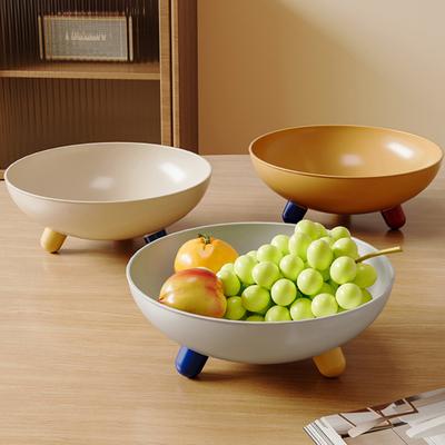 Fruit Bowl for Kitchen Countertop Large Plastic Storage Basket