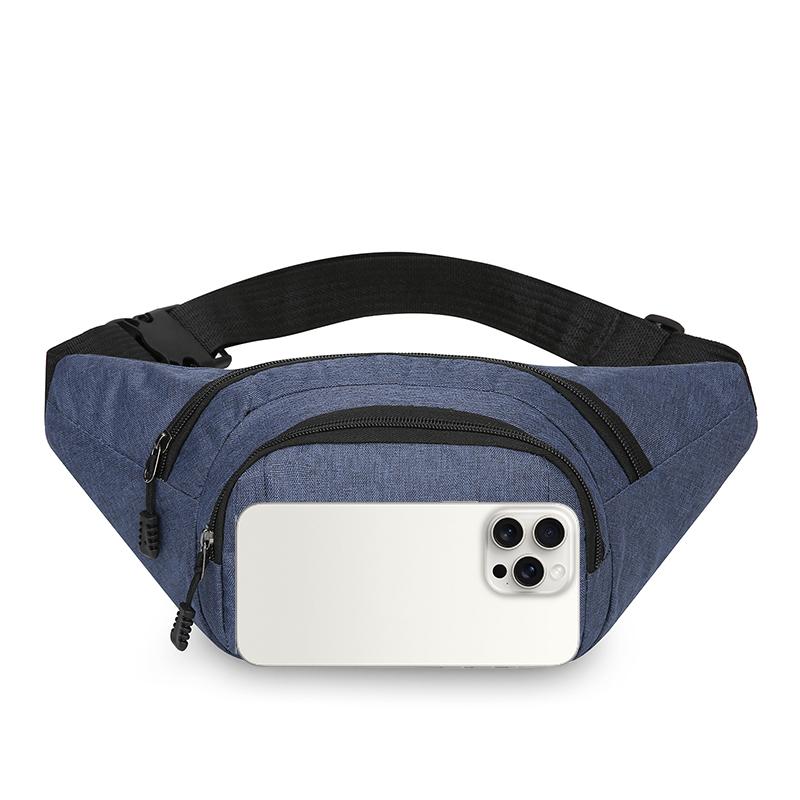 Unisex Waist Fanny Bag Men Breast Package Waterproof Outdoor Sports Bag Pouch Waist Bag Fanny Pouch Crossbody Banana Bag