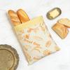 Saco de Pão Grande com Revestimento de Cera de Abelha e Algodão Sacola Natural para Armazenamento de Pão Mantém o Pão Fresco por Mais Tempo Respirável Barreira de Umidade Reutilizável Conservador de Pão