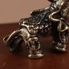 1 Piece Living Room Office Metal Animal Crafts Retro Brass Auspicious Elephant Ornament Diy Decoration