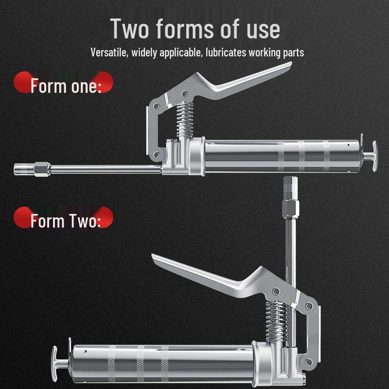 Mini One-Hand High-Pressure Grease Gun with Auto Air Venting