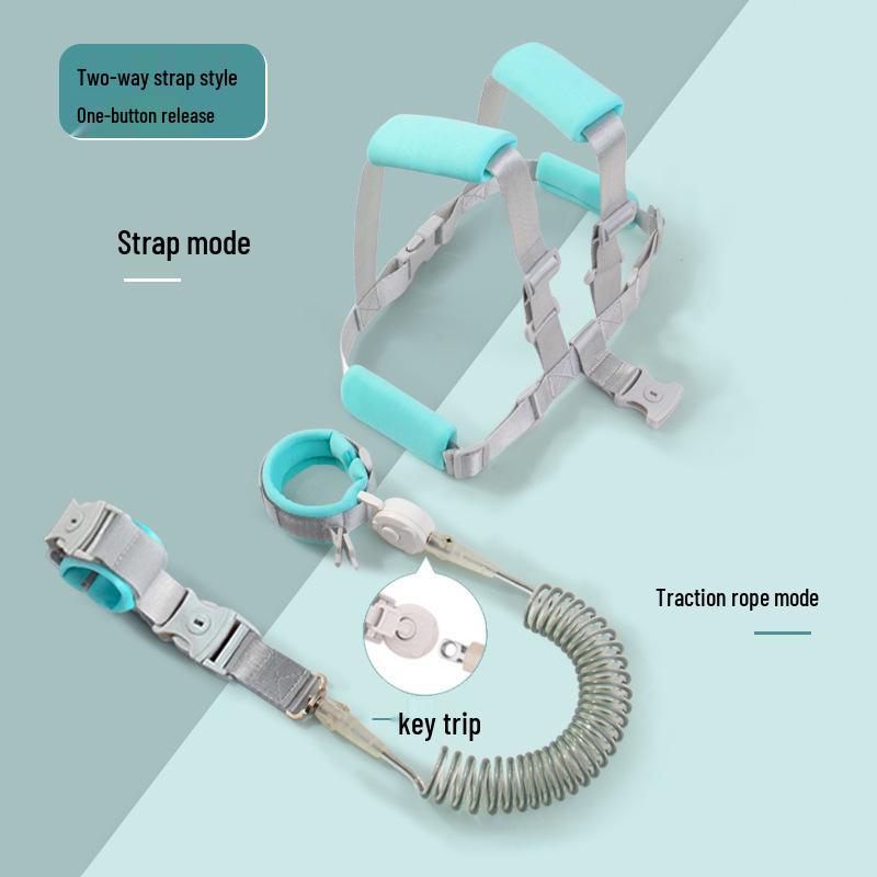 

Детский рюкзак против потери с ремешком безопасности и браслетом 1.5m