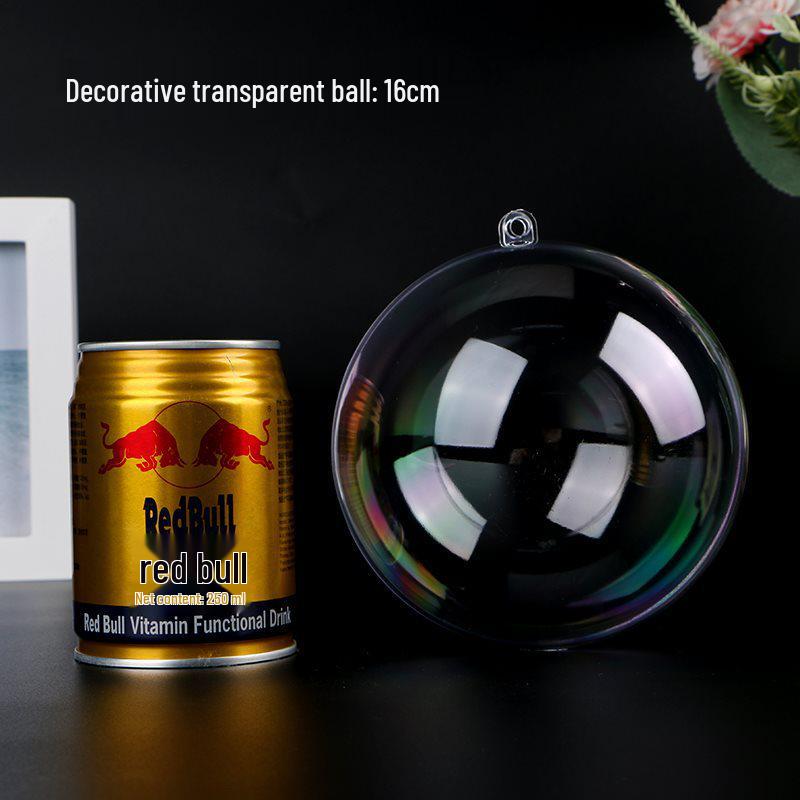 2-40CM Acrylic Transparent Hollow Ball for Wedding and Mall Decorations