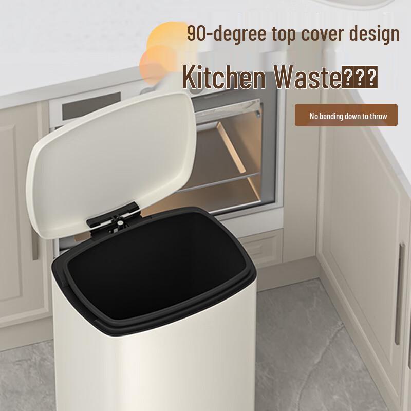 Xuanyong 20L Foot Pedal Soft-Close Trash Can