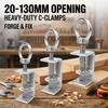 1pc 304 Stainless Steel Square Clamp Pull Ring Fixed Holder Clip C-clamp Hardware Fasteners