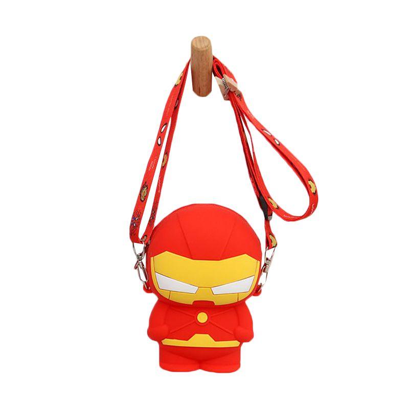 Childrens Spider Man Silicone Pocket Bag With Large Capacity And Durable Design For Girls And Boys