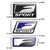 3D Metal Stickers Car Body Trunk Decal For Lexus F SPORT GS GX IS LS LX CT LC RC LBX NX RX 350h 450h UX 300e GX460 Ct200h IS250